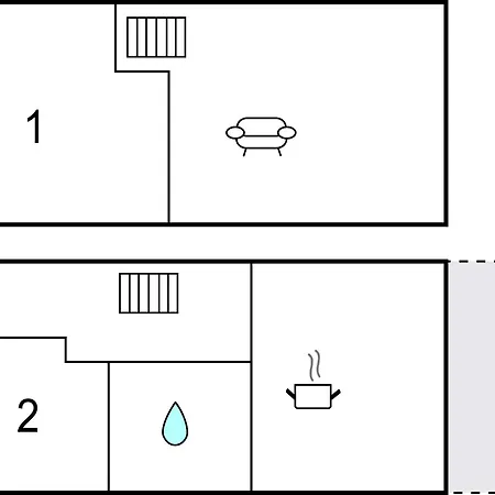 Holiday home 2 Bedroom Lovely In *