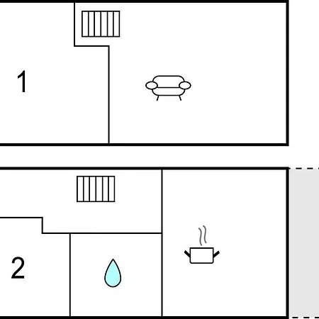 2 Bedroom Lovely In Σπίτι διακοπών